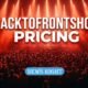 BackToFrontShow Pricing