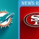 Miami Dolphins vs San Francisco 49ers Match Player Stats