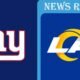 New York Giants vs Los Angeles Rams Match Player Stats