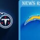Tennessee Titans vs Chargers Match Player Stats